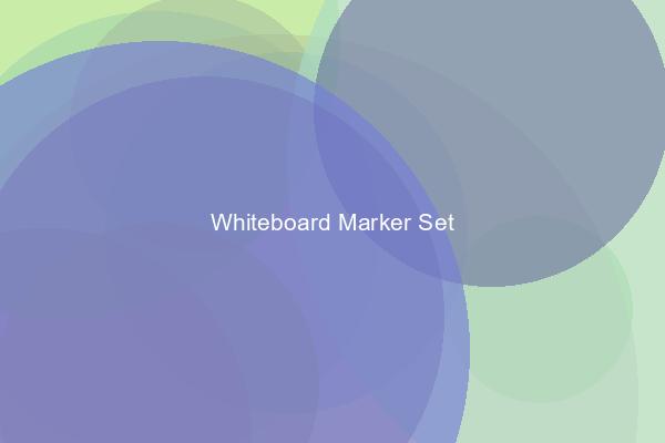 Whiteboard Marker Set